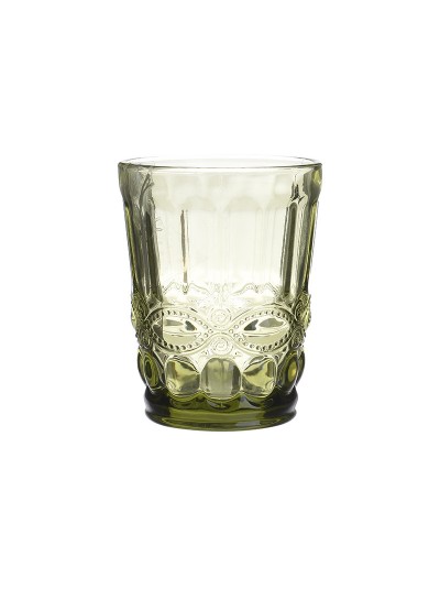 INART Γυάλινο Ποτήρι Ουίσκι Πράσινο Σετ 6 Τεμαχίων 210ml Κωδικός: 3-60-896-0015