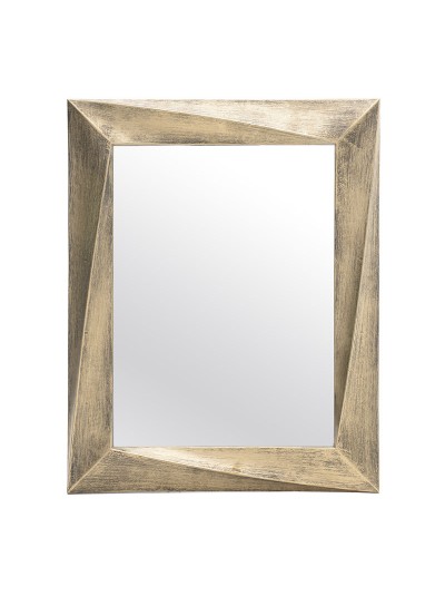 INART Καθρέπτης Τοίχου Με Πλαστικό Πλαίσιο Σε Χρυσό Χρώμα 60Χ75εκ. Κωδ.: 3-95-925-0008 