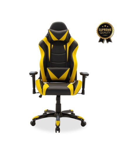 Καρέκλα γραφείου Russel-Gaming SUPREME QUALITY pu μαύρο-κίτρινο