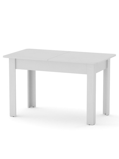 Τραπέζι Quiin pakoworld επεκτεινόμενο λευκό 120-174x70x73.5εκ