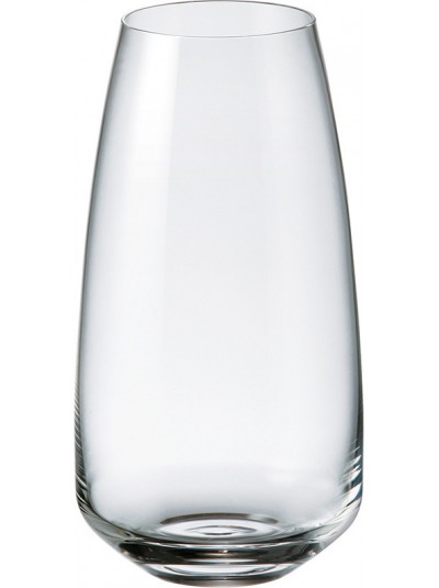 BOHEMIA CRYSTAL ANSER Κρυστάλλινο Ποτήρι Νερού Σωλήνας 550ml Διάφανο